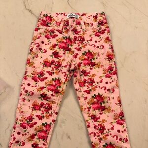 Jordache Kids Floral Pink Pants